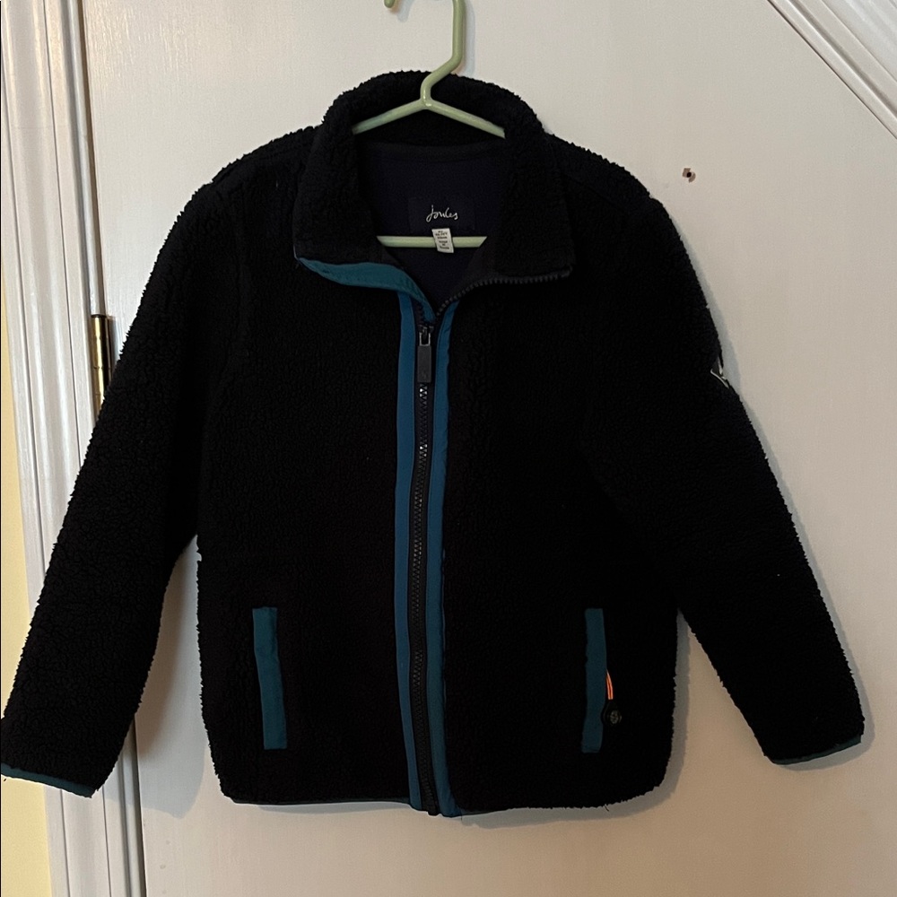 Joules Kids Navy and Blue fleece Jacket